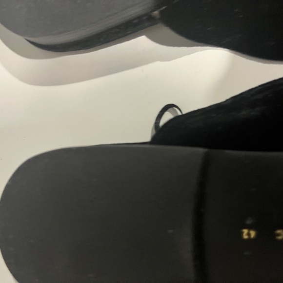 Black and Gold Spider Slippers/ Mules Trafaluc - Picture 11 of 14